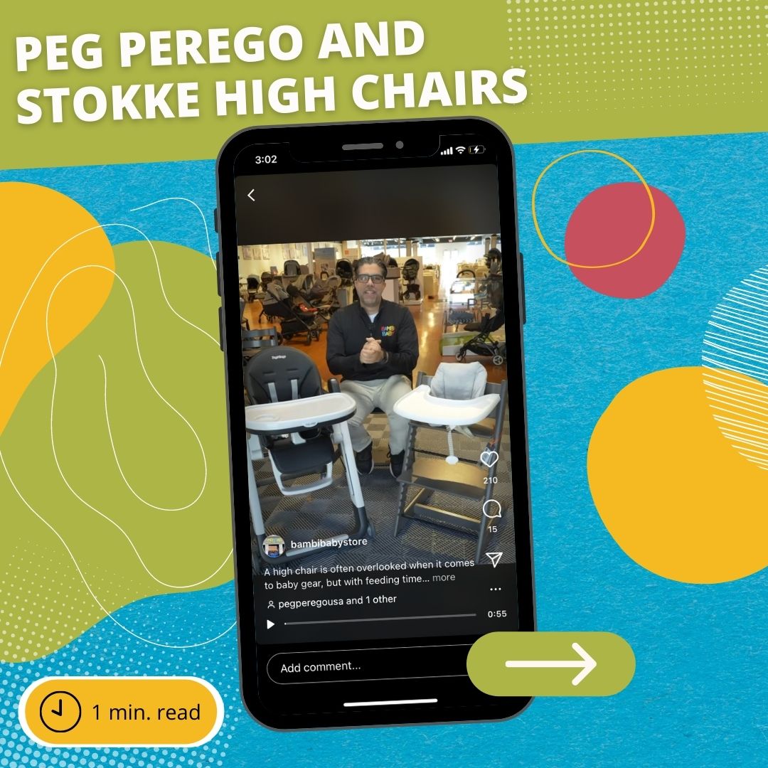 Instagram: Peg Perego and Stokke High Chairs