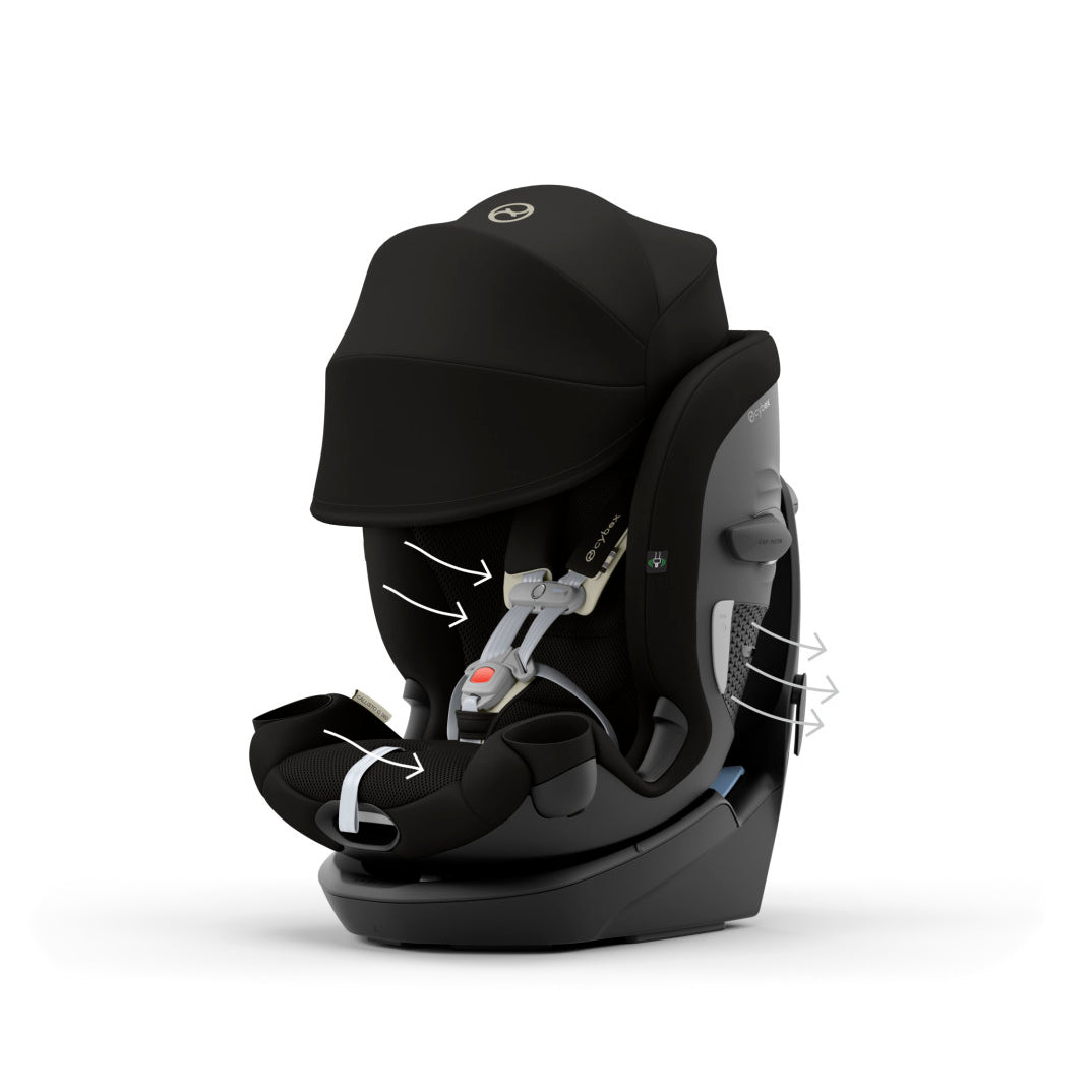 CYBEX Callisto G 360° Rotating All-in-One Convertible Car Seat- Bambi Baby