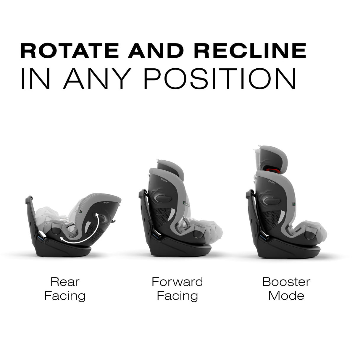 CYBEX Callisto G 360° Rotating All-in-One Convertible Car Seat- Bambi Baby