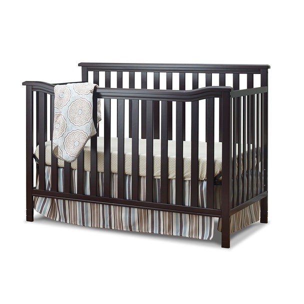 Sorelle Berkley Flat Top Crib in Espresso – Bambi Baby