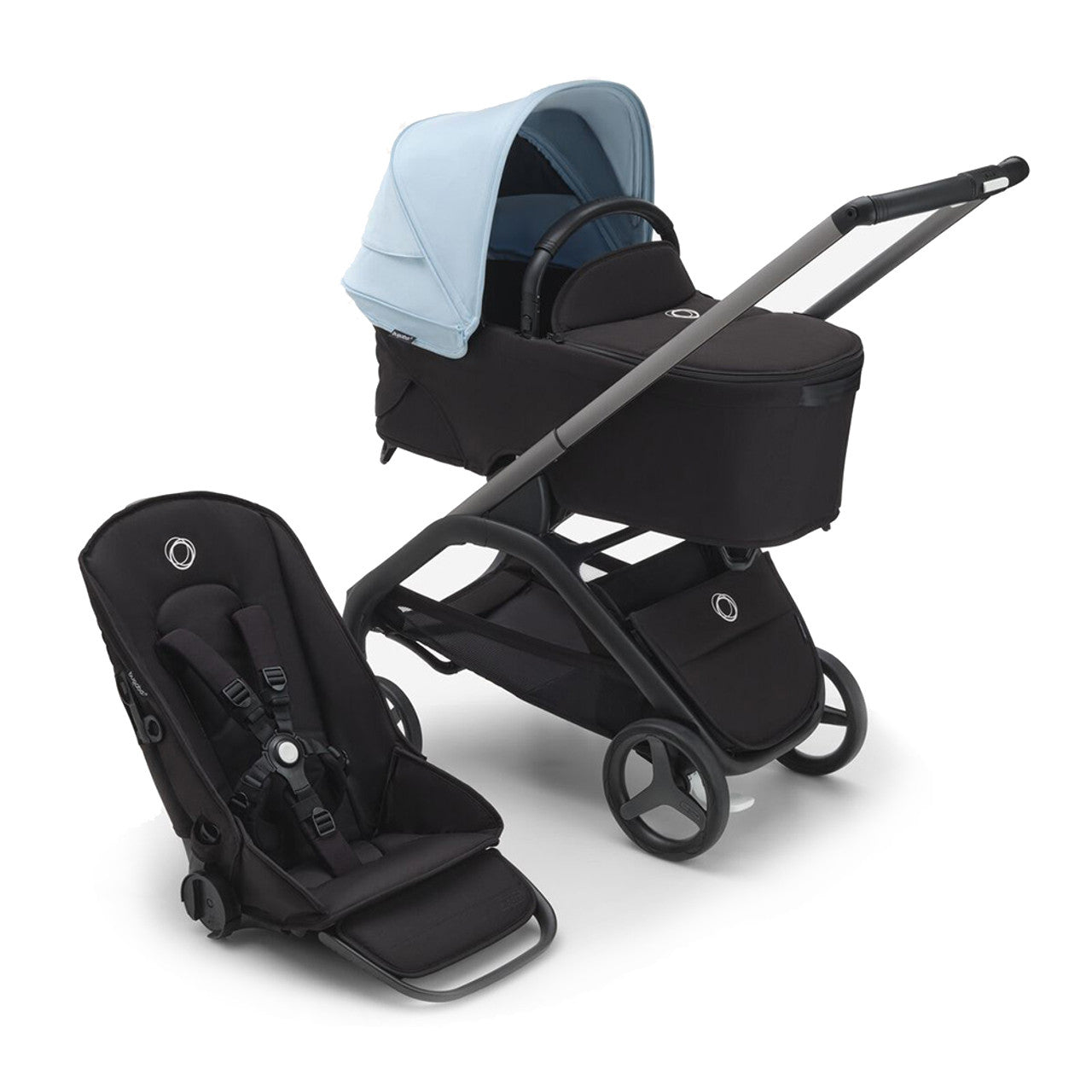 Bugaboo Dragonfly Seat And Bassinet Complete Stroller- Bambi Baby
