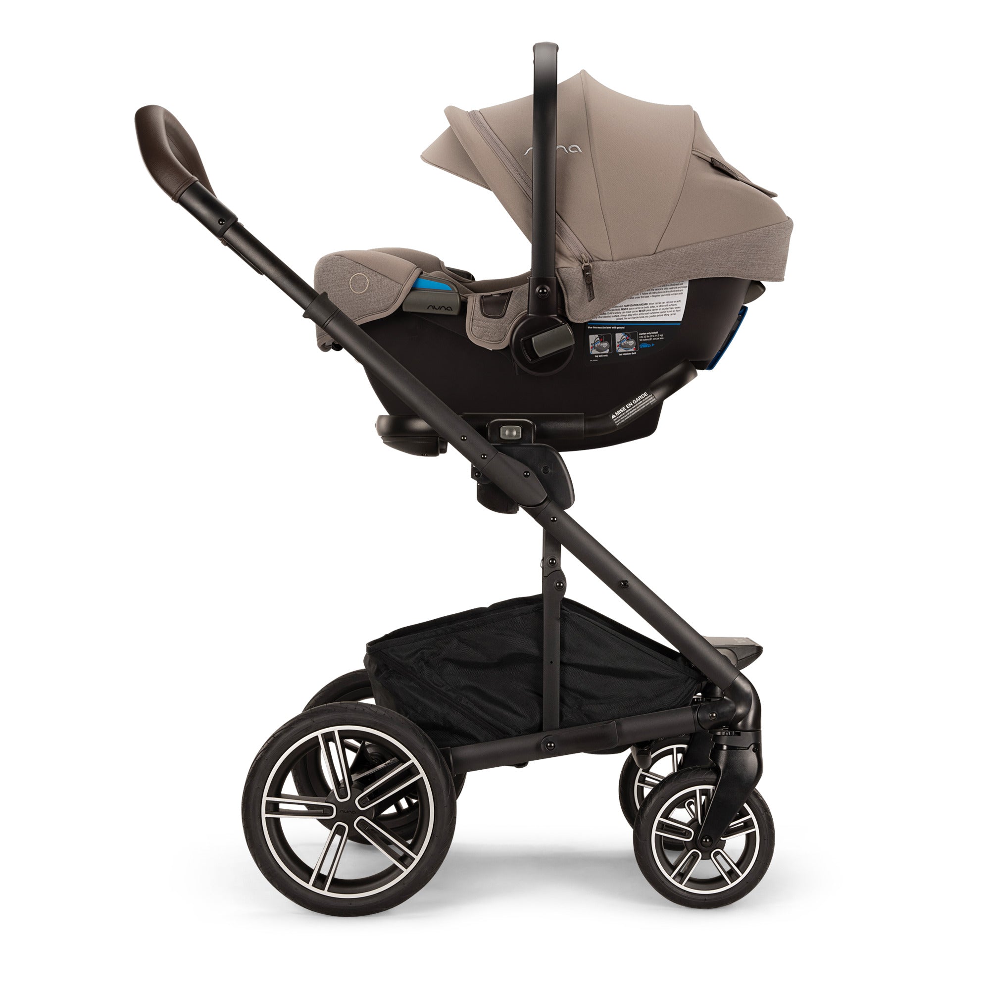Nuna PIPA RX Infant Car Seat + PIPA RELX Base- Bambi Baby