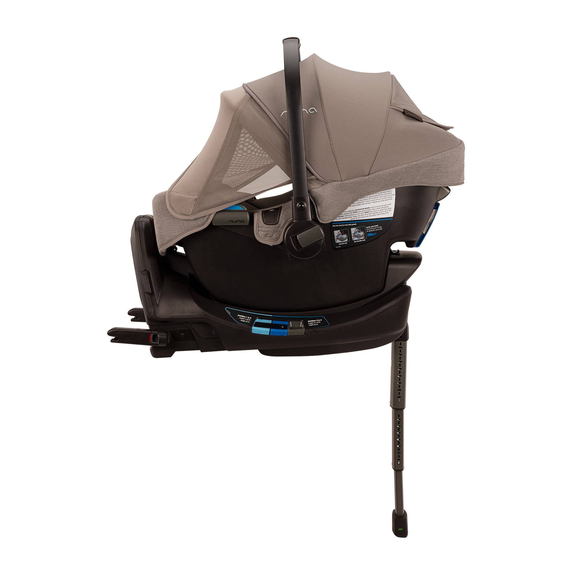 Nuna PIPA RX Infant Car Seat + PIPA RELX Base- Bambi Baby