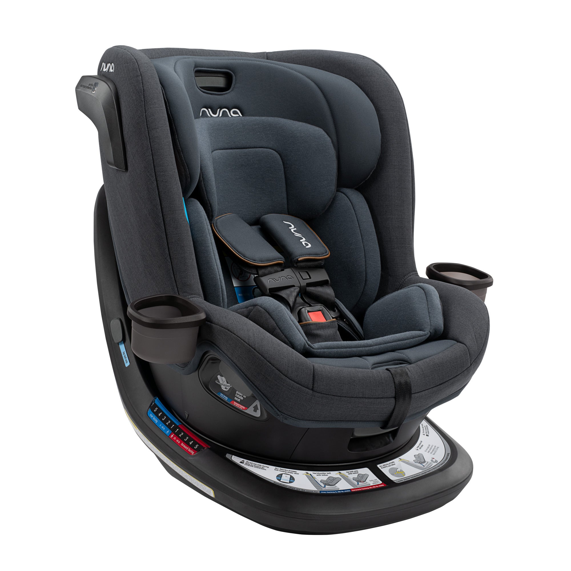 Nuna REVV Rotating Convertible Car Seat- Bambi Baby