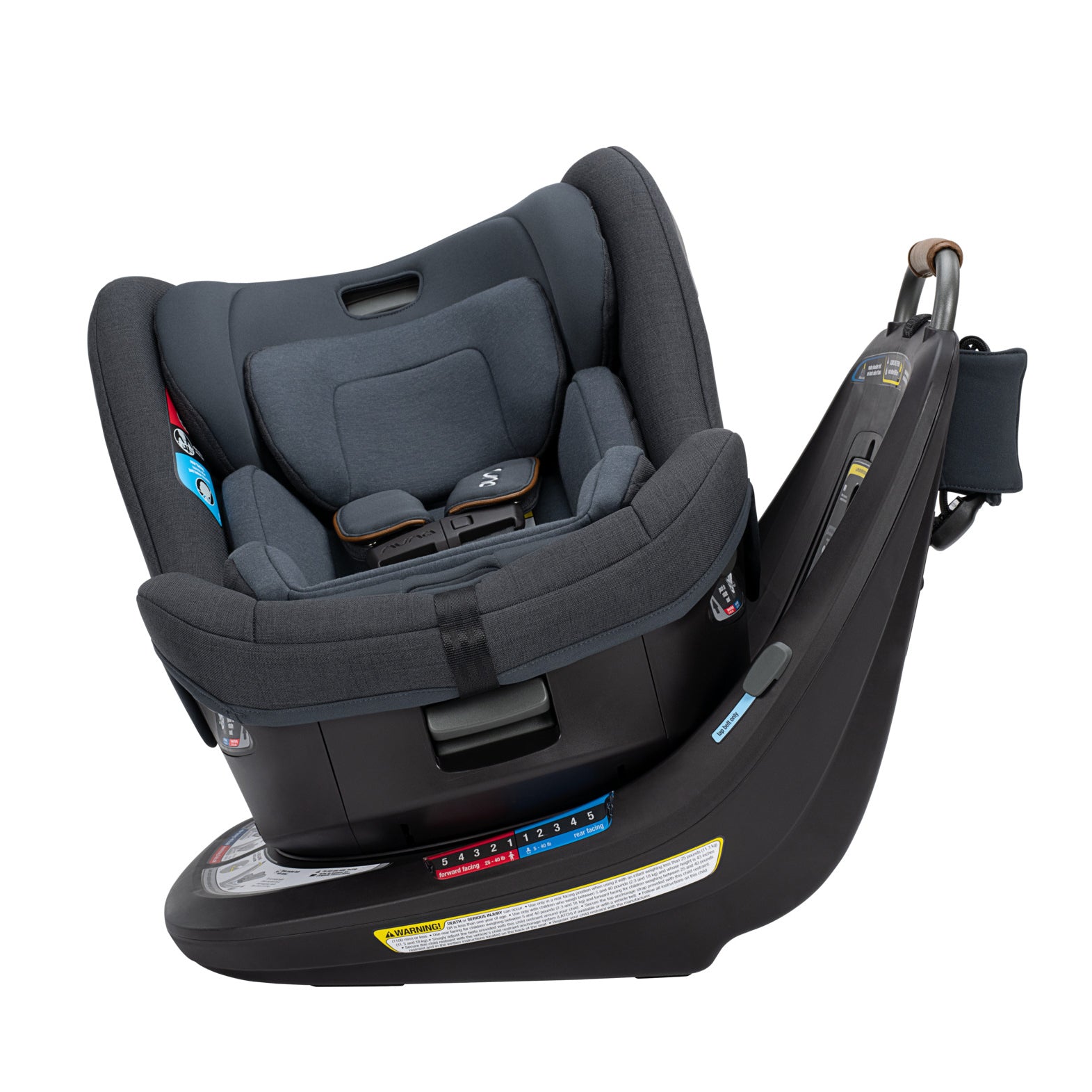 Nuna REVV Rotating Convertible Car Seat- Bambi Baby