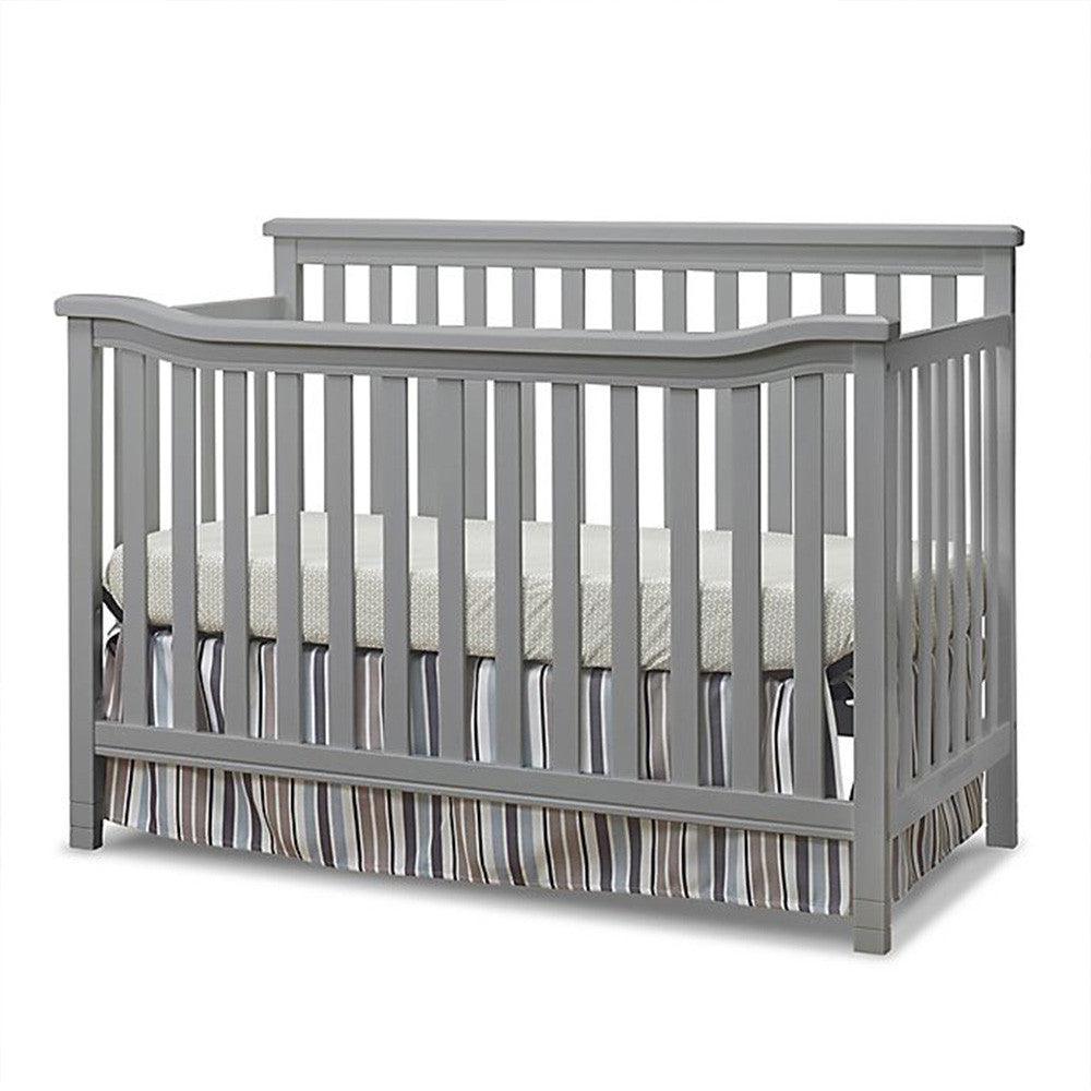 Grey Sorelle Berkley Cradle Convertible Crib Sorelle Berkley Elite