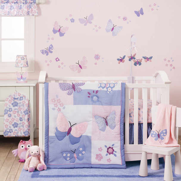Butterfly Crib Purple Nursery Bedding Sets Bedtime Originals
