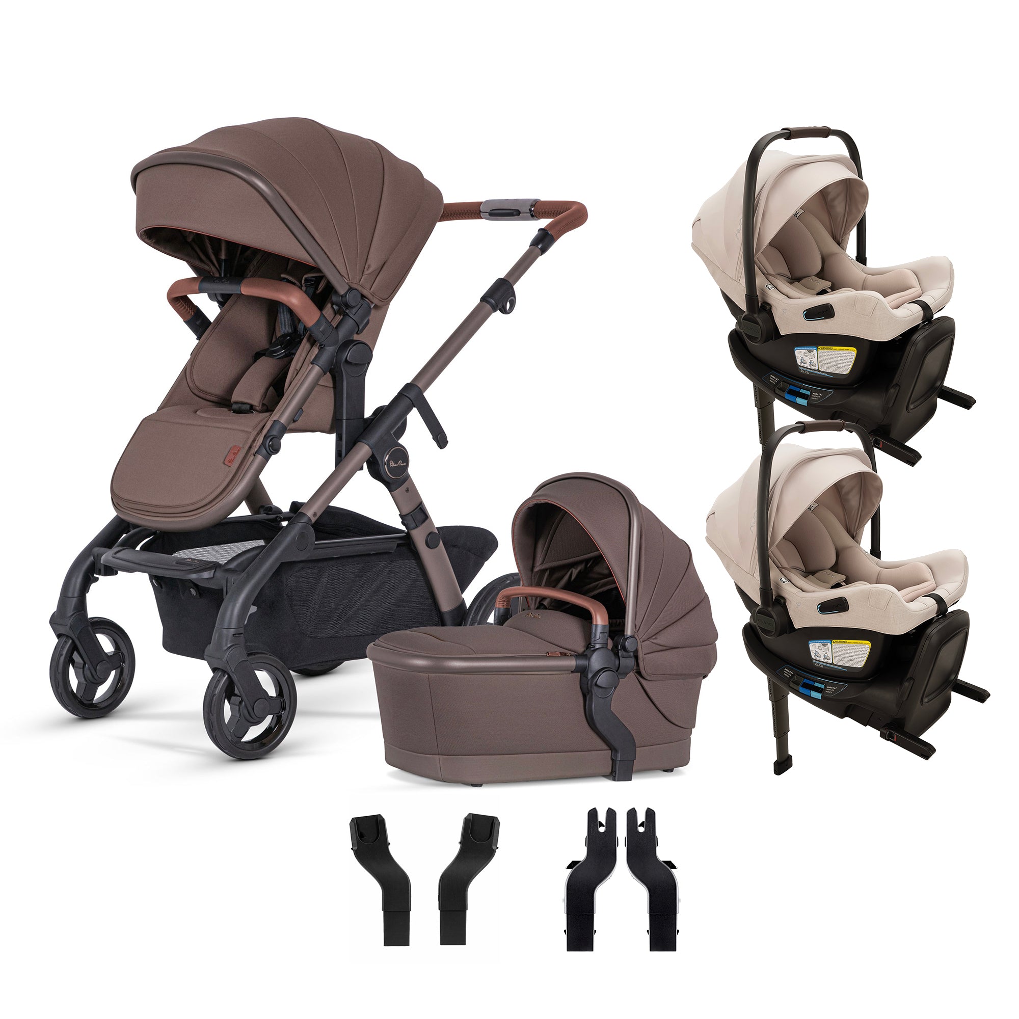 Silver Cross Wave Complete Stroller Nuna PIPA Aire RX Infant