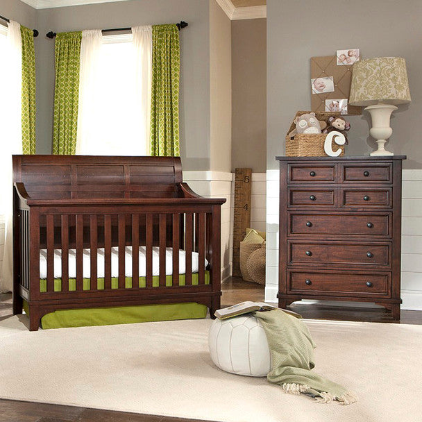 Westwood Hayden Piece Nursery Set in Rough Sawn Espresso-Crib