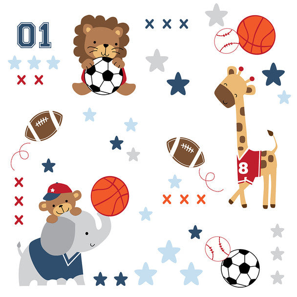 Sports Lambs And Ivy Future All Star Bedding Set Lambs Ivy Future