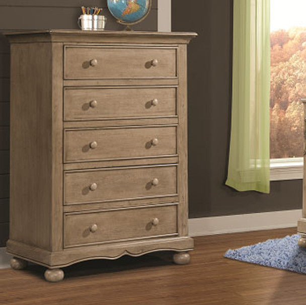Westwood Meadowdale Collection 5 Drawer Chest in Vintage Bambi Baby