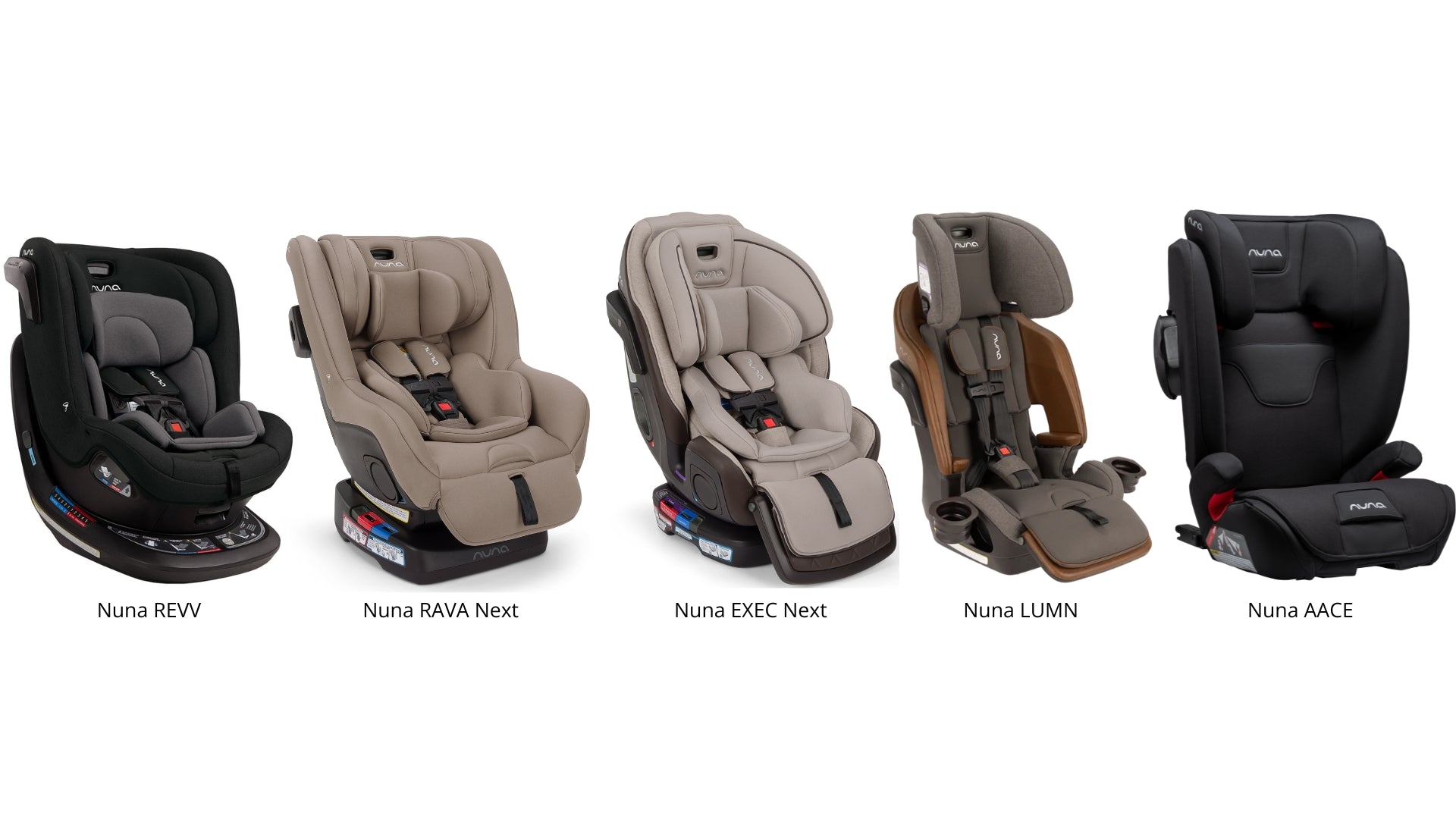 Nuna Next Stage Car Seat Assortment