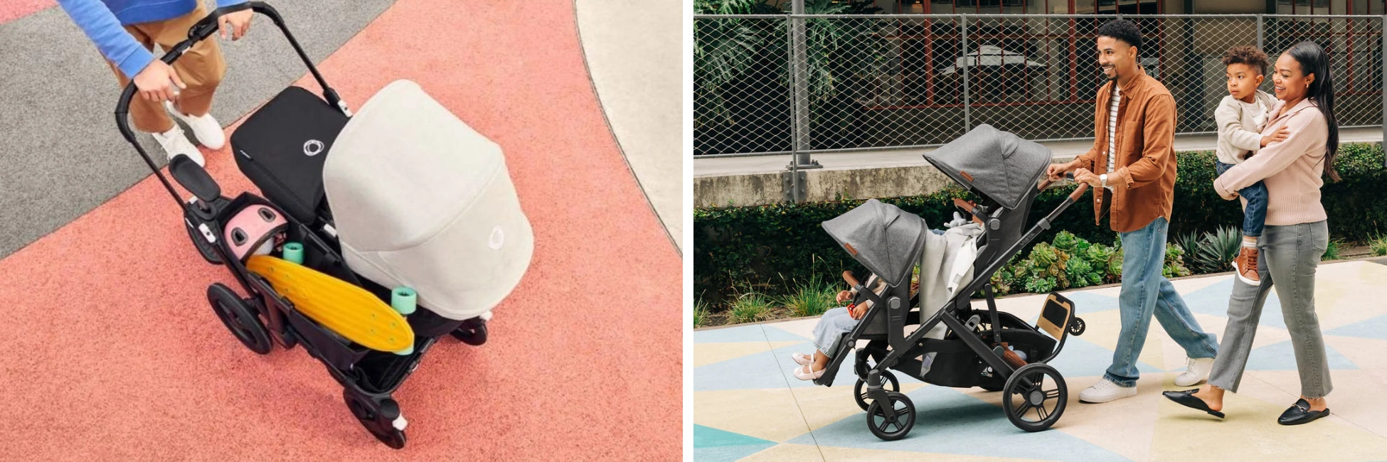 Bugaboo Donkey5 vs. UPPAbaby Vista V3 | Single-to-Double Stroller Comparison