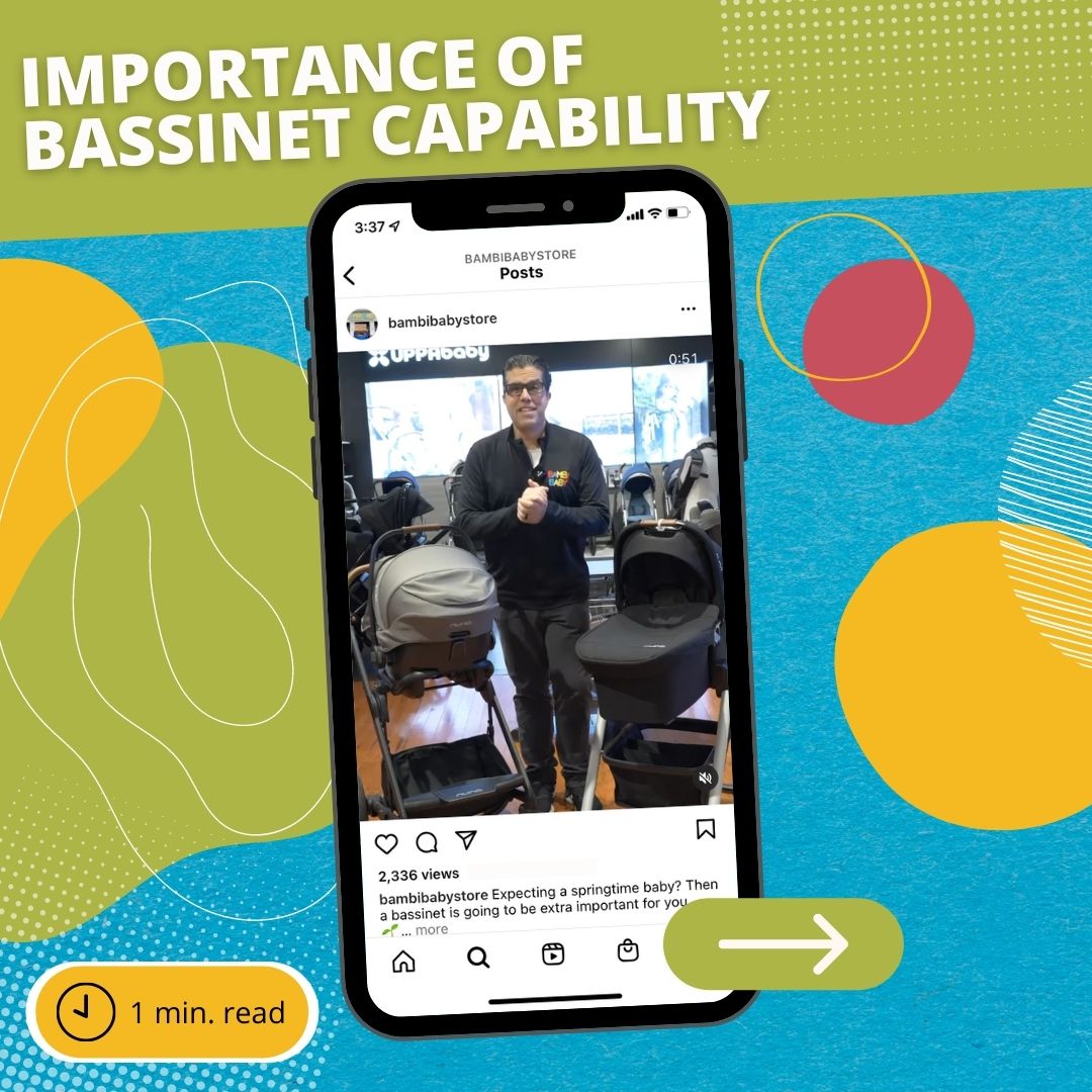Instagram: Importance of bassinet-capability with your stroller