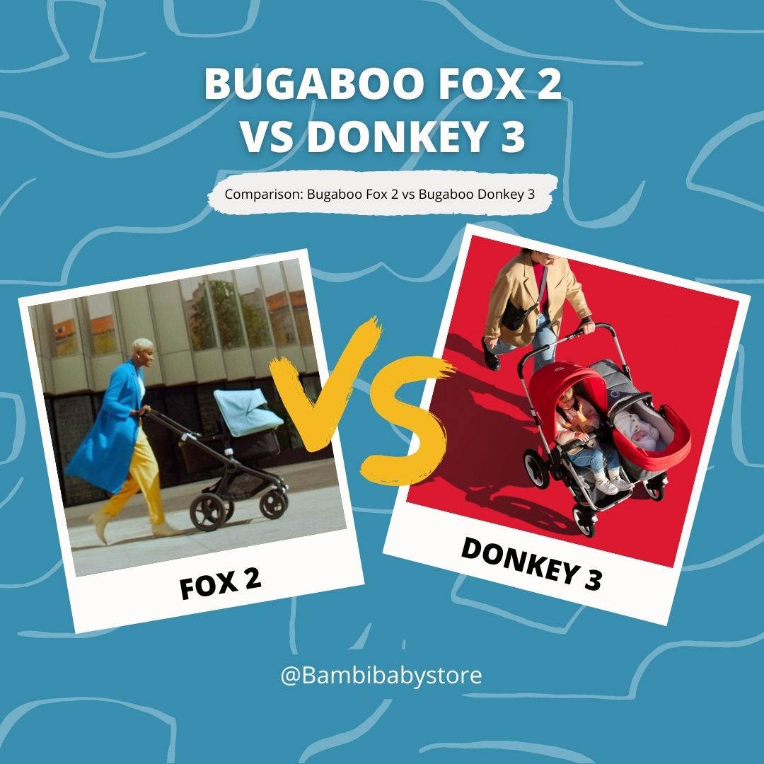 Instagram: Bugaboo Fox 2 vs Donkey 3