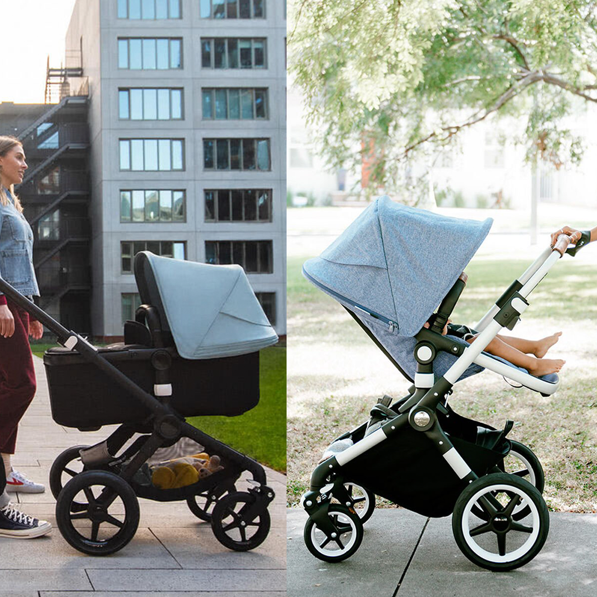 Stroller Showcase: Bugaboo Fox and Bugaboo Lynx