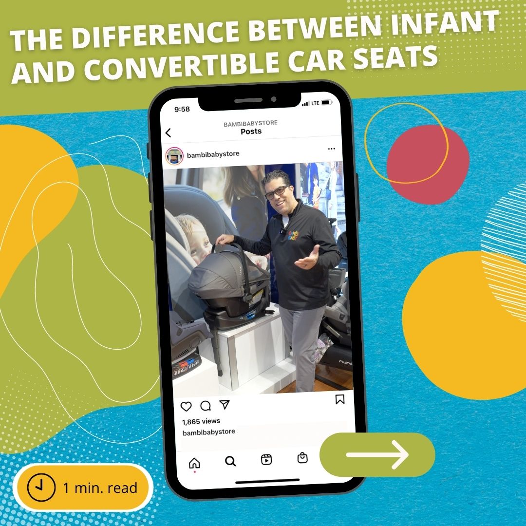 Instagram: The Difference Between Infant and Convertible Car Seats
