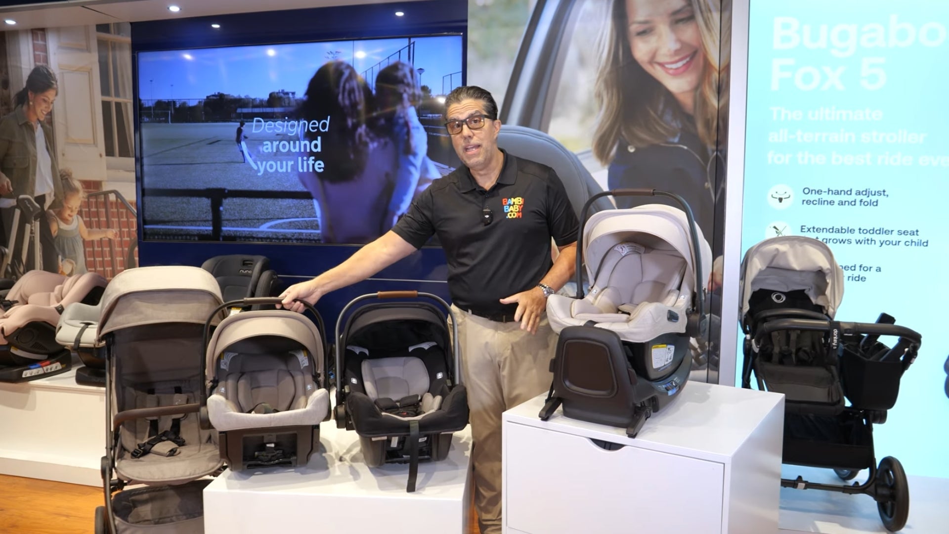 Enelio at Bambi Baby with Nuna PIPA Series Infant Car Seats