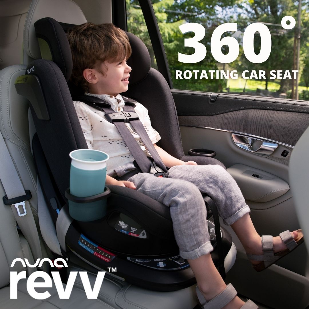 Full 360˚ with the NEW Nuna REVV Car Seat