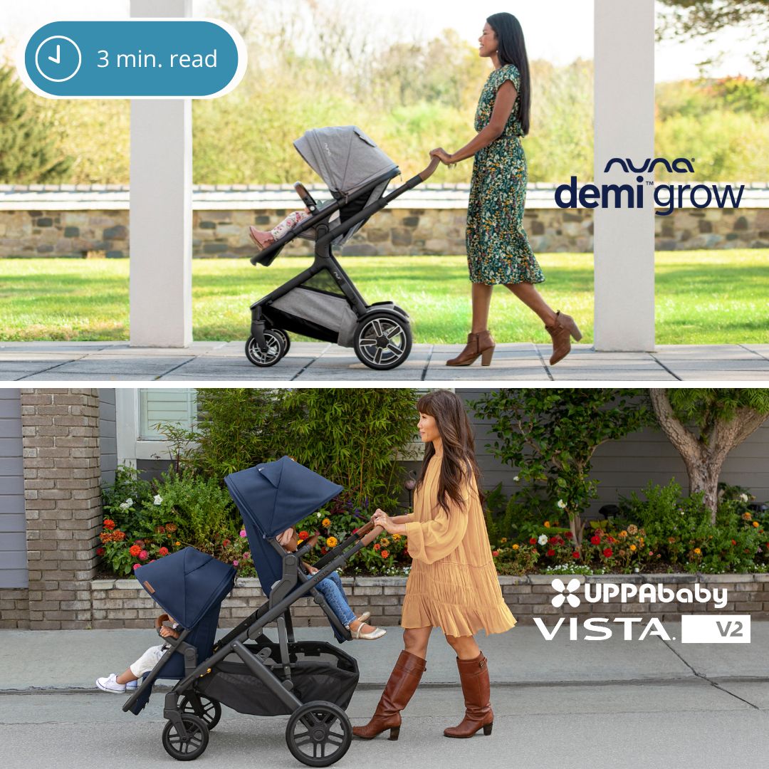 UPPAbaby Vista V2 vs Nuna DEMI Grow Comparison