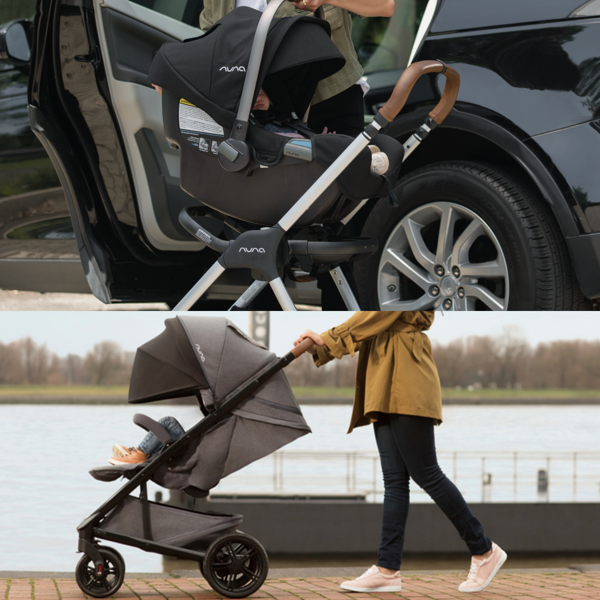 Stroller Showcase: Nuna MIXX and Nuna TRIV