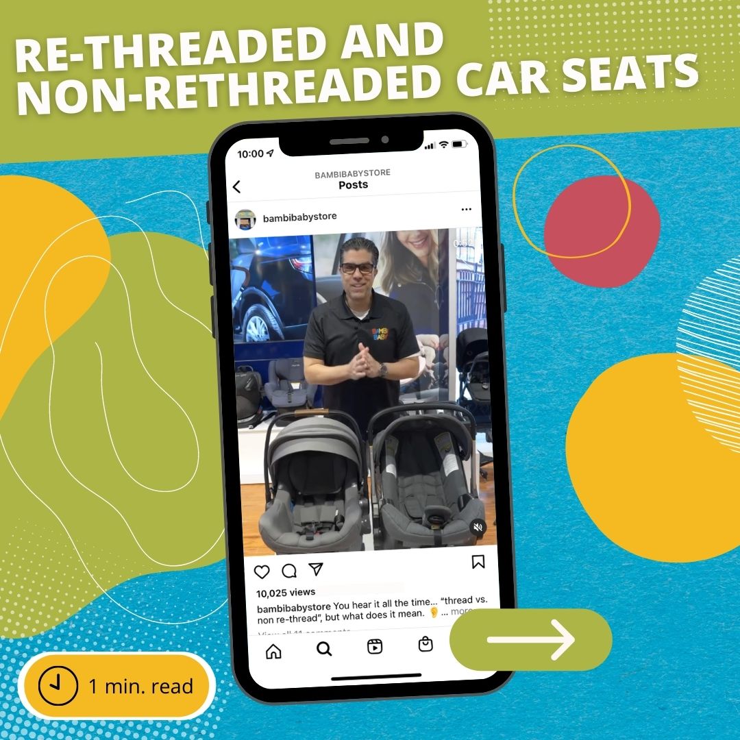 Instagram: Re-threaded/Non-rethreaded Car Seats