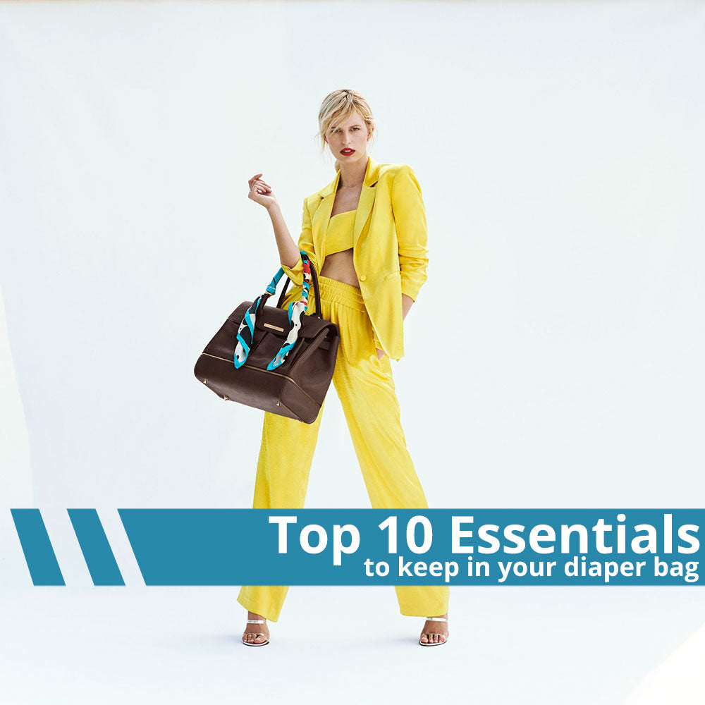 Top 10 Essentials to keep in your diaper bag