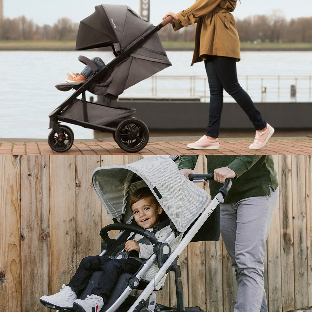 UPPAbaby Cruz and Nuna MIXX
