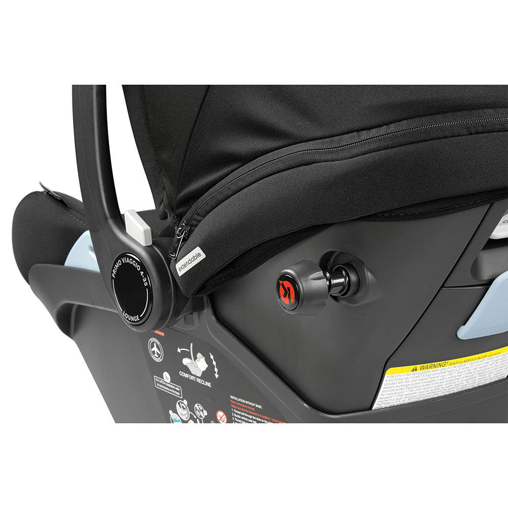 Peg Perego Primo Viaggio 4-35 Lounge sobre ruedas en True Black- Bambi Baby