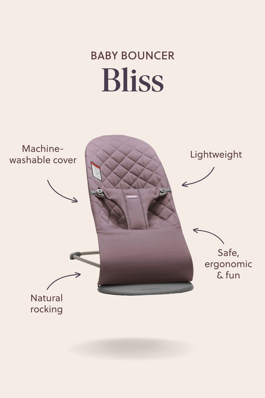 BabyBjörn Bouncer Bliss- Bambi Baby