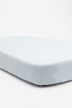 WildBird CloudBlend™ Crib Sheet - Dove Blue Gray