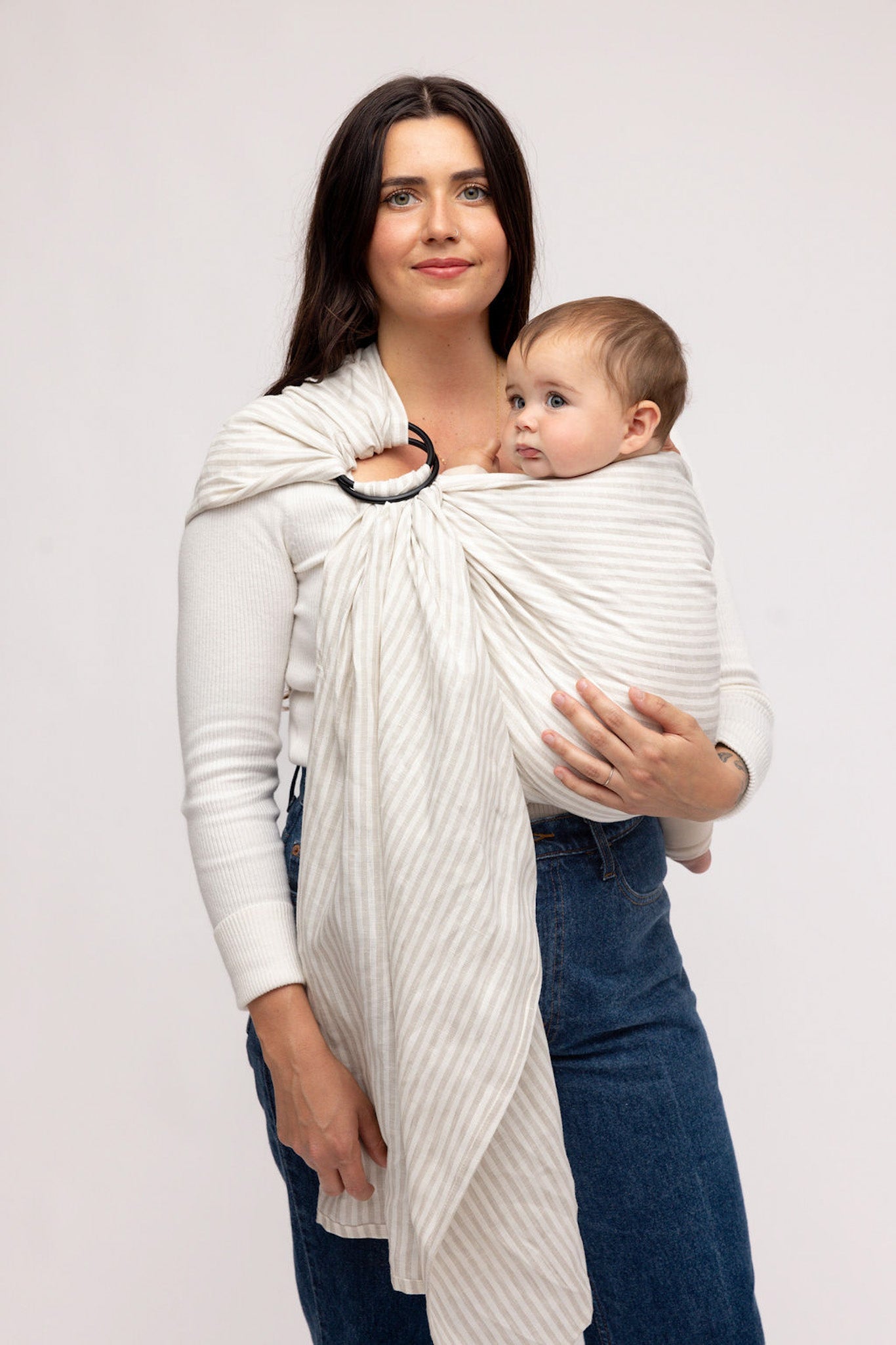 WildBird Linen Sling - Swan- Bambi Baby