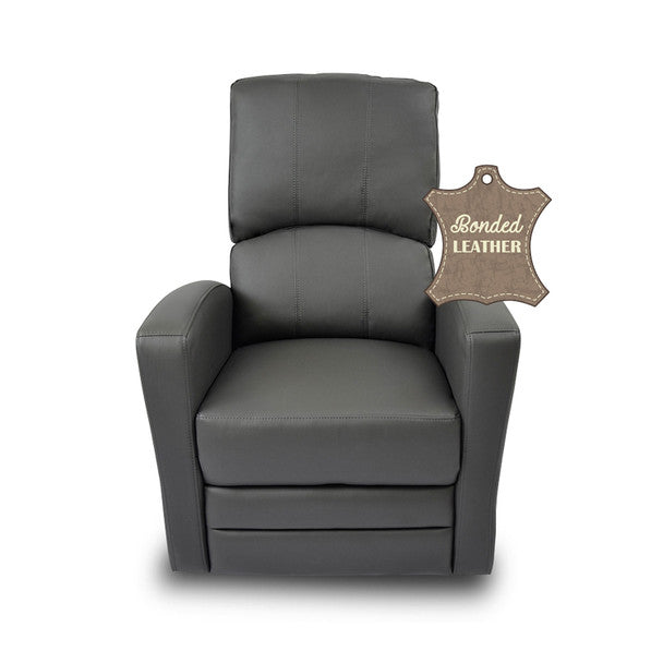 Kidiway Habana Bonded Leather Chair in Grey- Bambi Baby