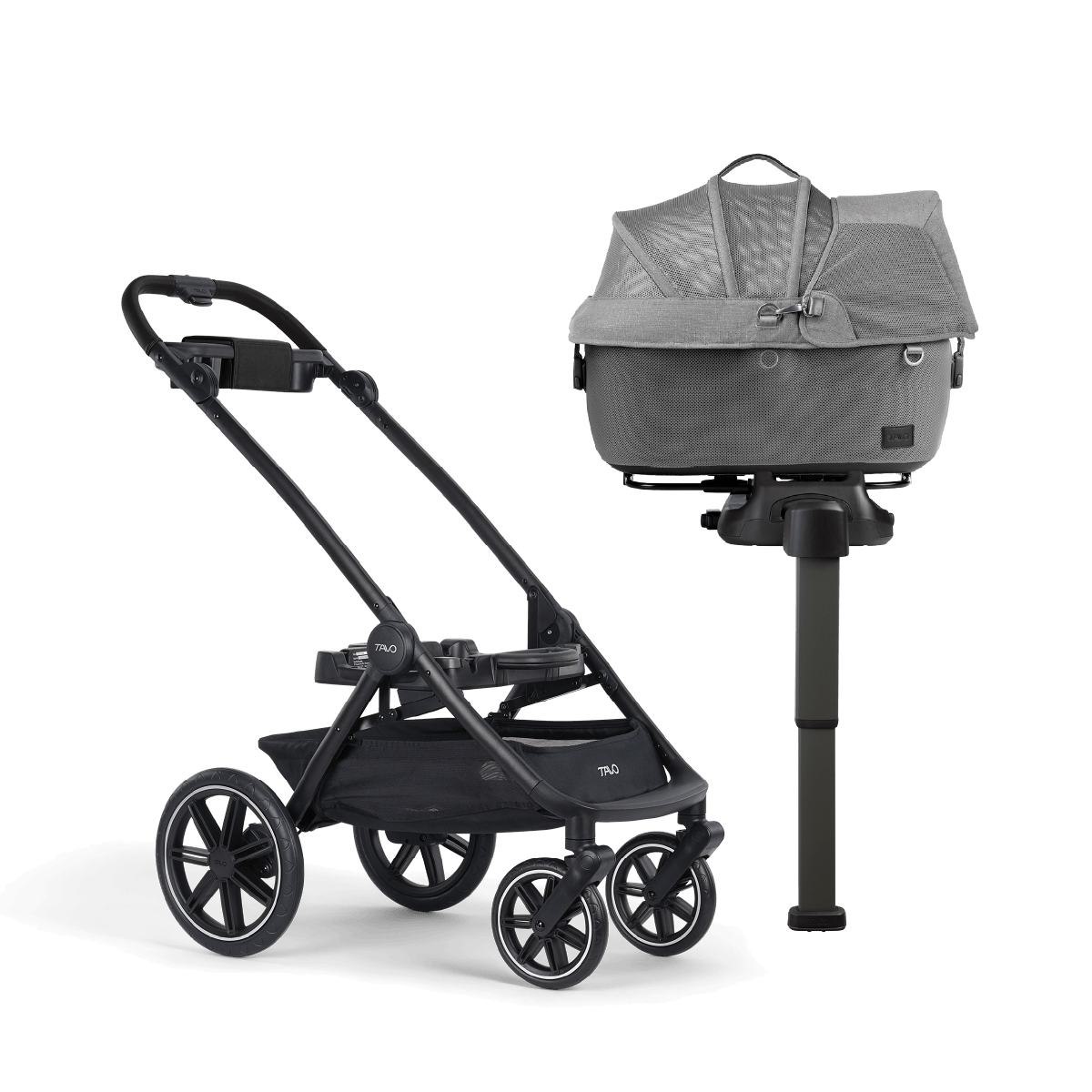 Tavo Pet Car Seat + Roscoe Trek Stroller Bundle- Bambi Baby