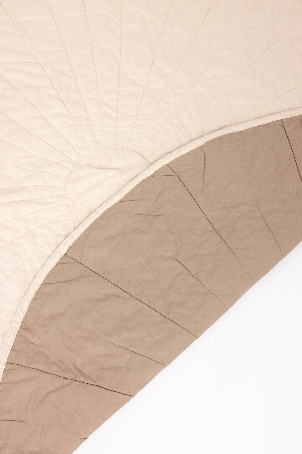 WildBird Sparrow/Desert Lark Linen Quilted Playmat - Sparrow- Bambi Baby