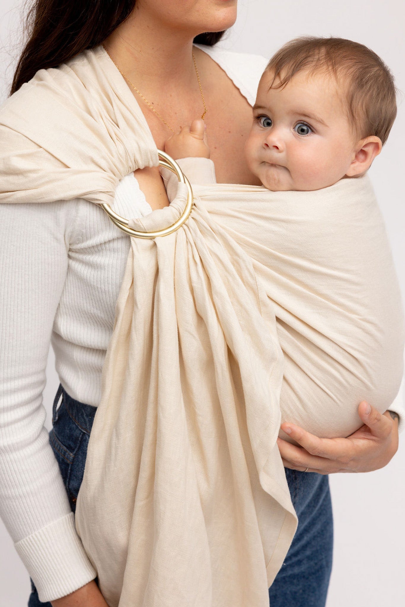 WildBird Linen Sling - Sparrow- Bambi Baby