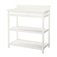 Cambiador Westwood Emery con estantes y almohadilla en blanco - Bambi Baby