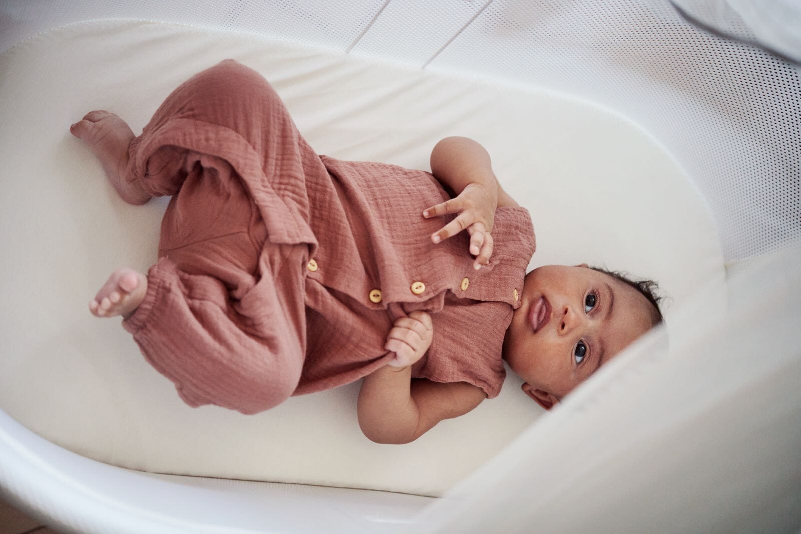 BabyBjorn Cradle Bassinet - White- Bambi Baby