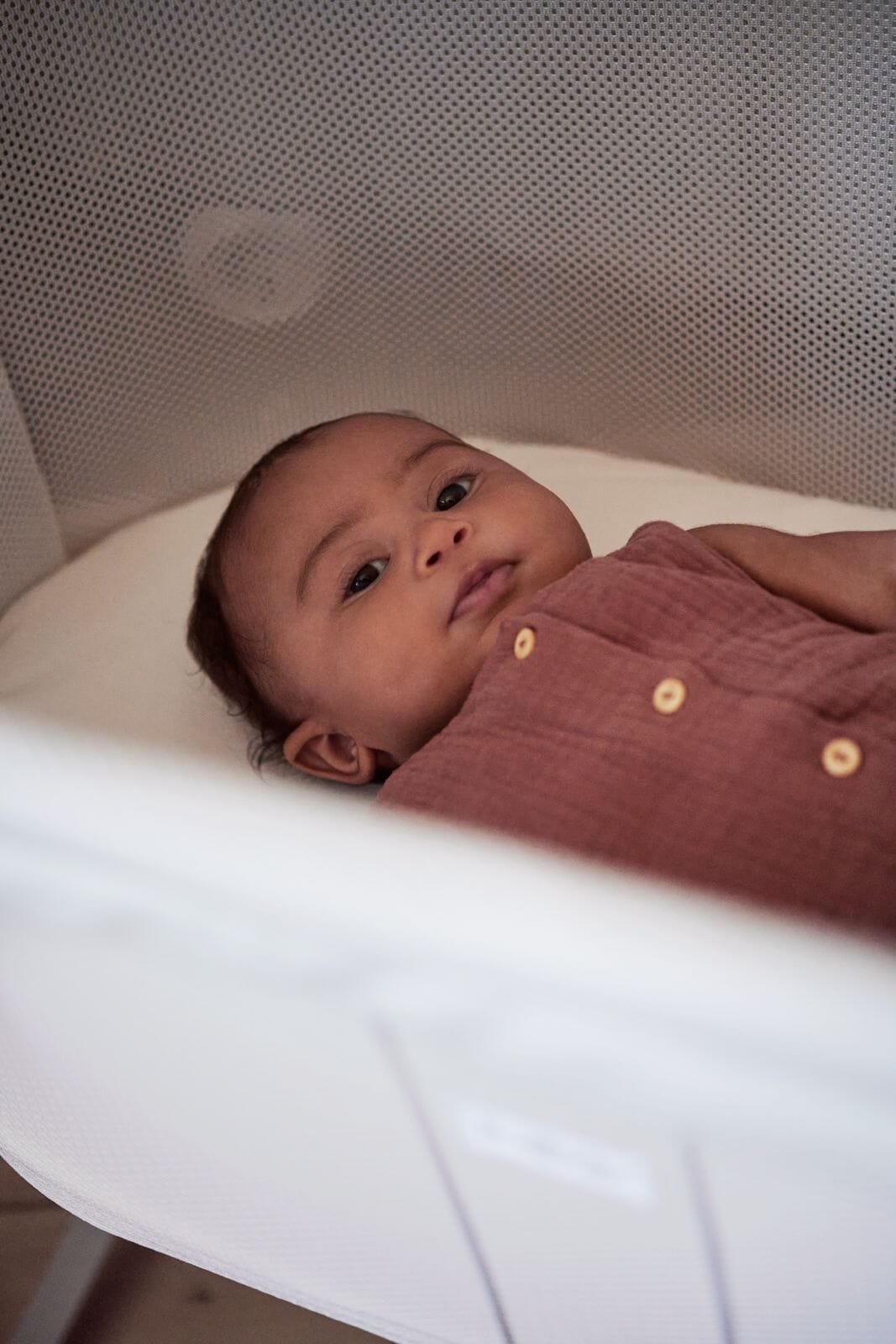 BabyBjorn Cradle Bassinet - White- Bambi Baby