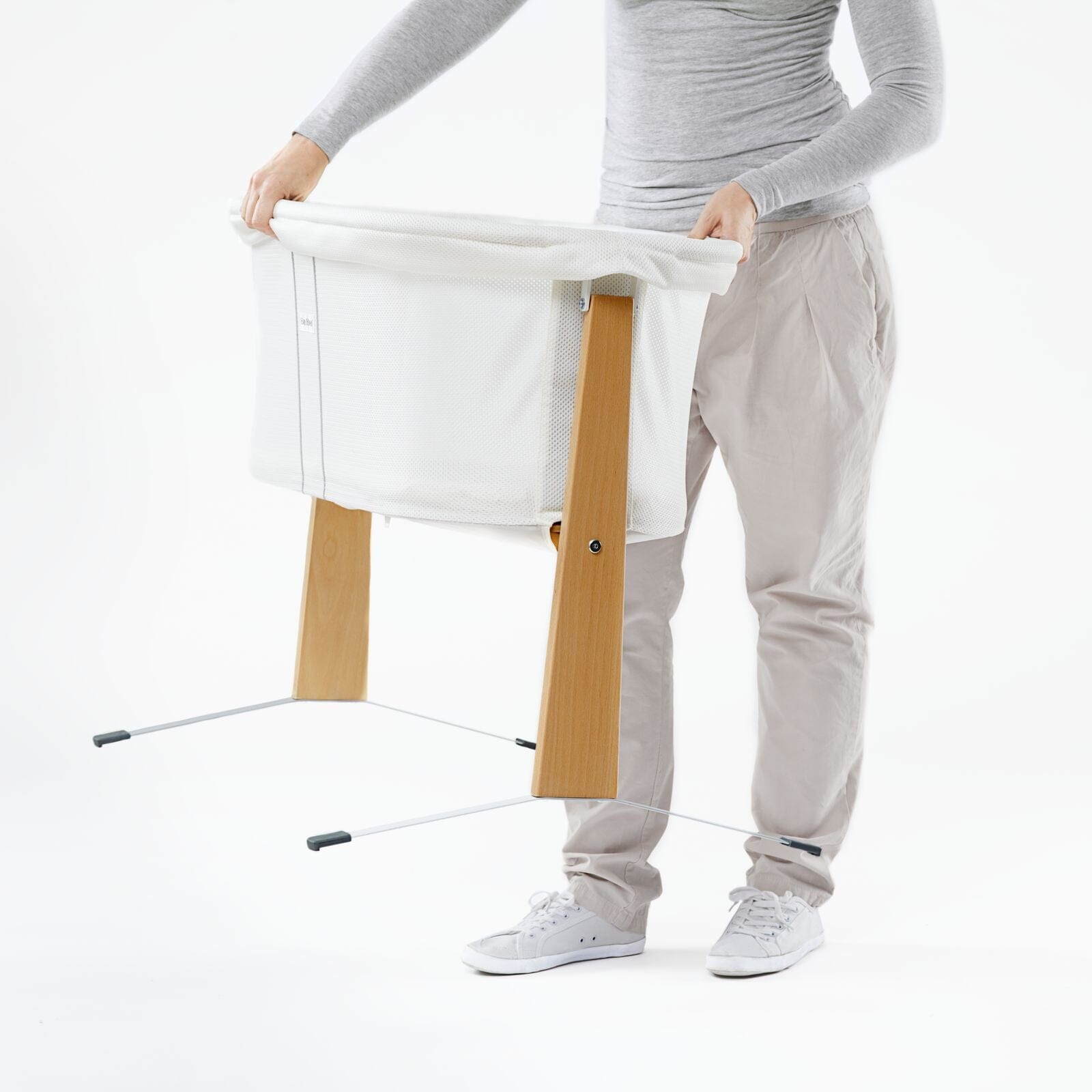 BabyBjorn Cradle Bassinet - White- Bambi Baby