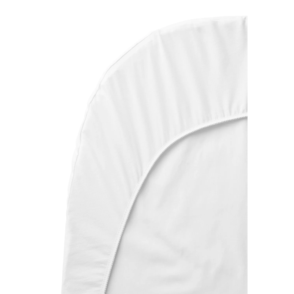BabyBjorn Travel Crib Sheet - White- Bambi Baby