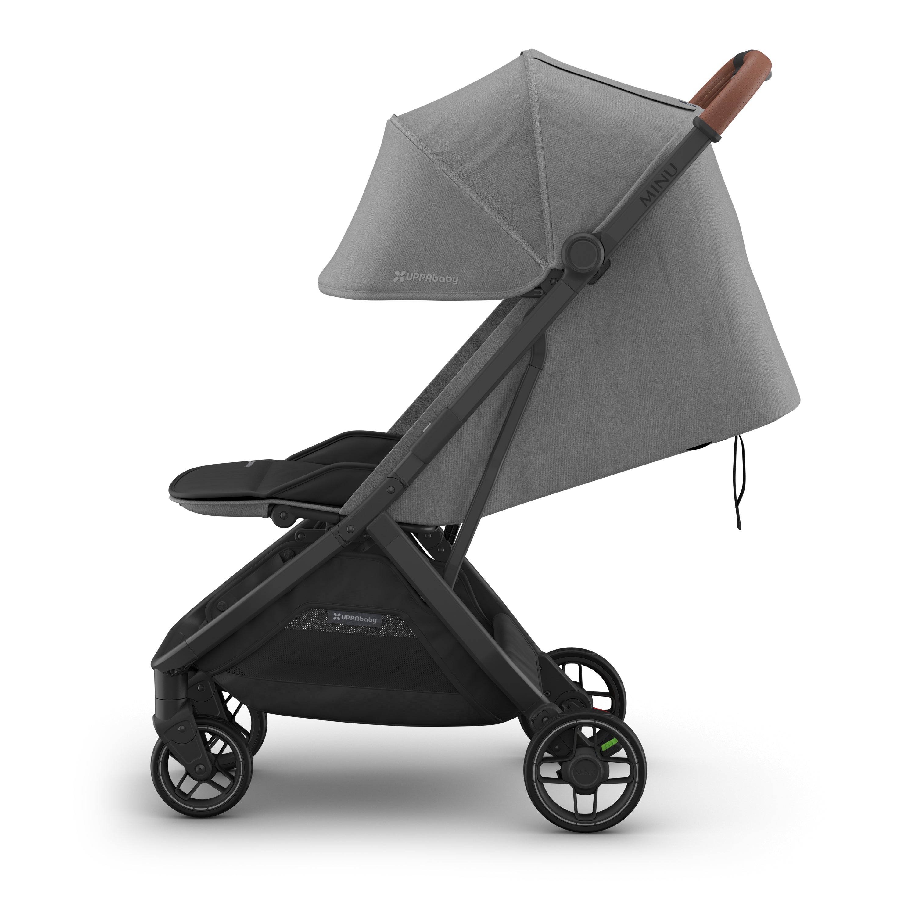uppababy minu footrest UPPAbaby Minu V3 Stroller Greyson