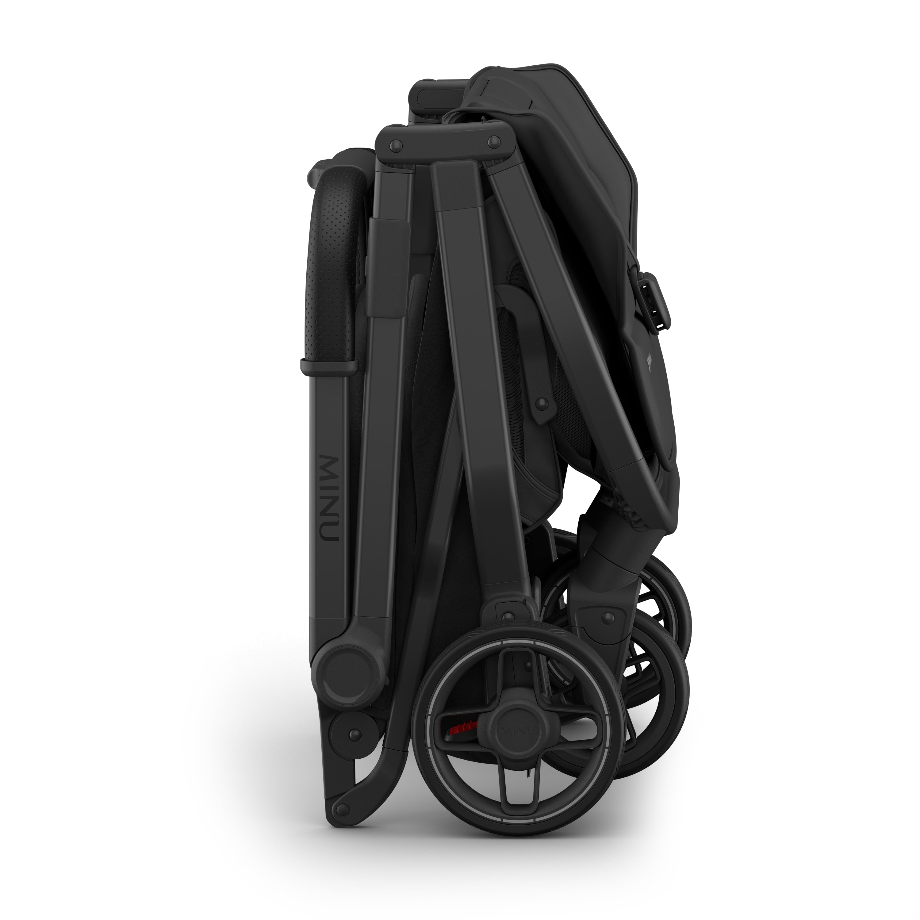 cybex eezy s twist folded dimensions UPPAbaby Minu V3 Stroller Jake (Charcoal Black)
