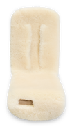 UPPAbaby Seat Liner Luxe - Natural - Shearling Wool