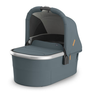 Blue UPPAbaby Bassinet V3 - Front View | Bambi Baby