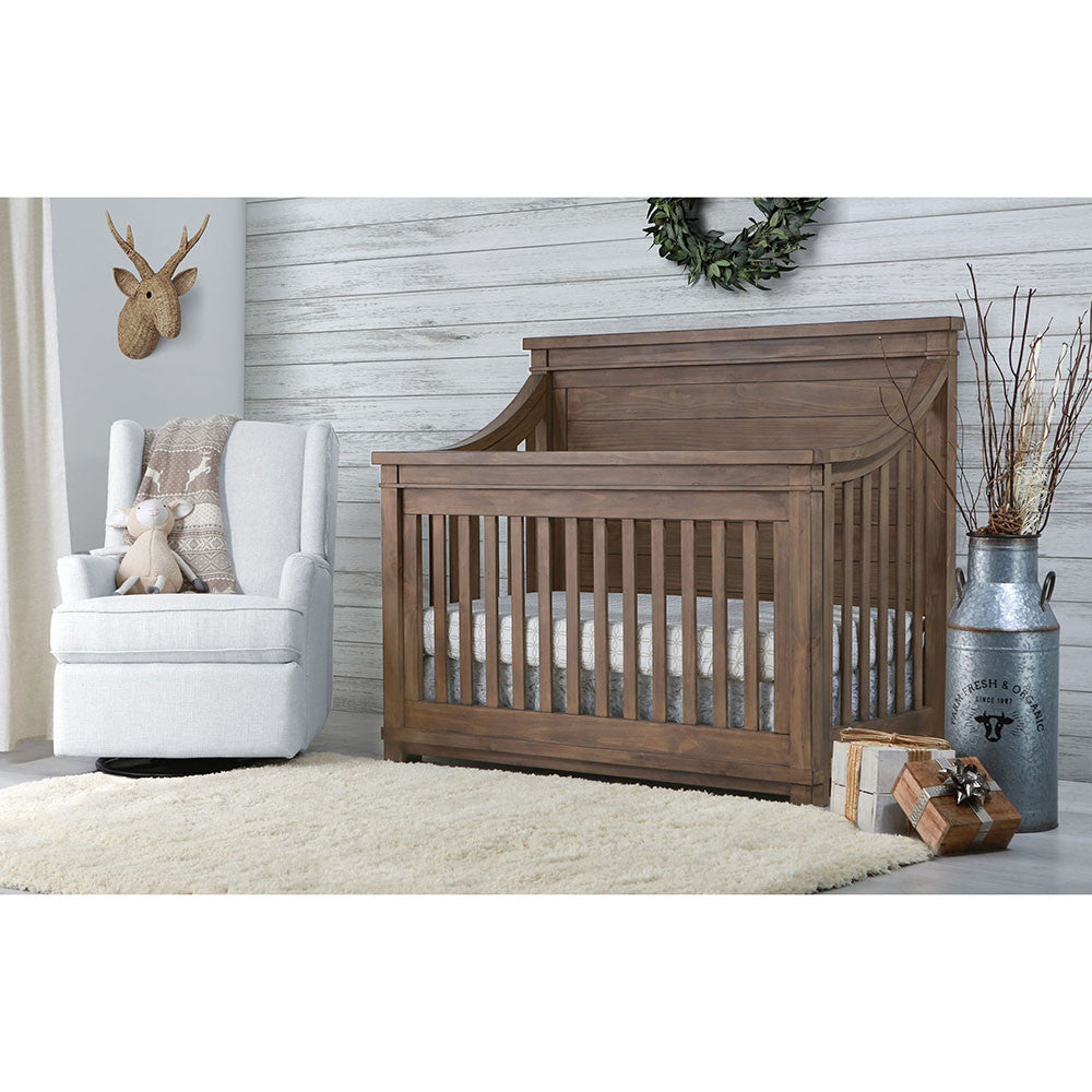 appleseed Rowan Flat Top Crib- Bambi Baby