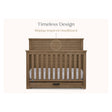 Delta Children Simmons Kids Caden 6-In-1 Convertible Crib With Trundle Drawer - Bambi Baby