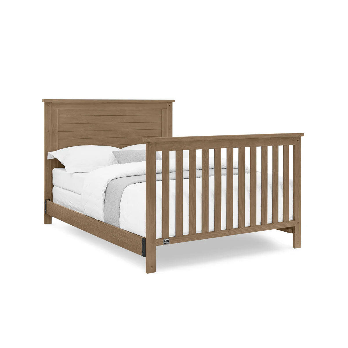 Delta Children Simmons Kids Caden 6-In-1 Convertible Crib With Trundle Drawer- Bambi Baby