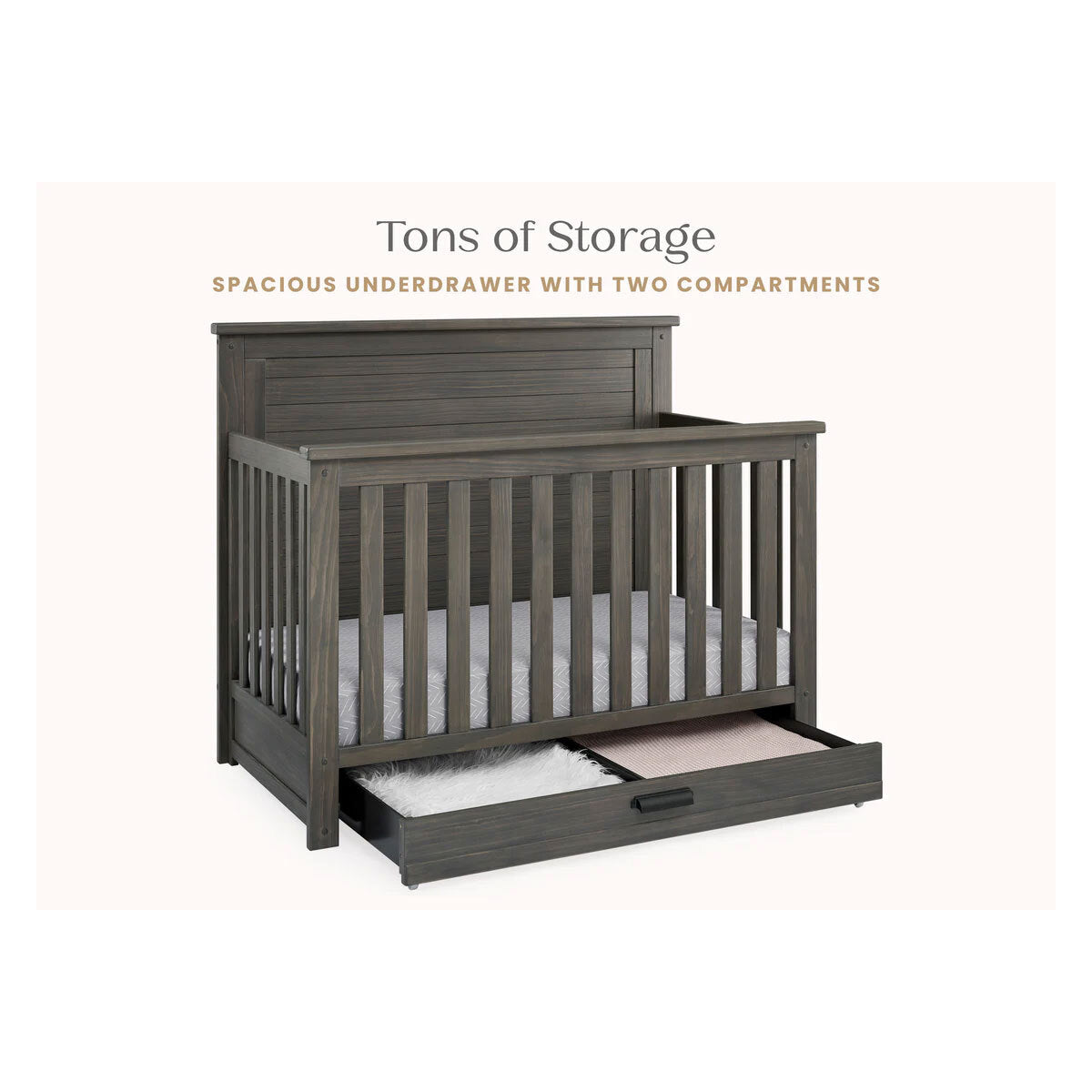 summer infant crib model 15590 Caden 6-in-1 Convertible Crib with Trundle Drawer
