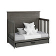 Delta Children Simmons Kids Caden 6-In-1 Convertible Crib With Trundle Drawer - Bambi Baby